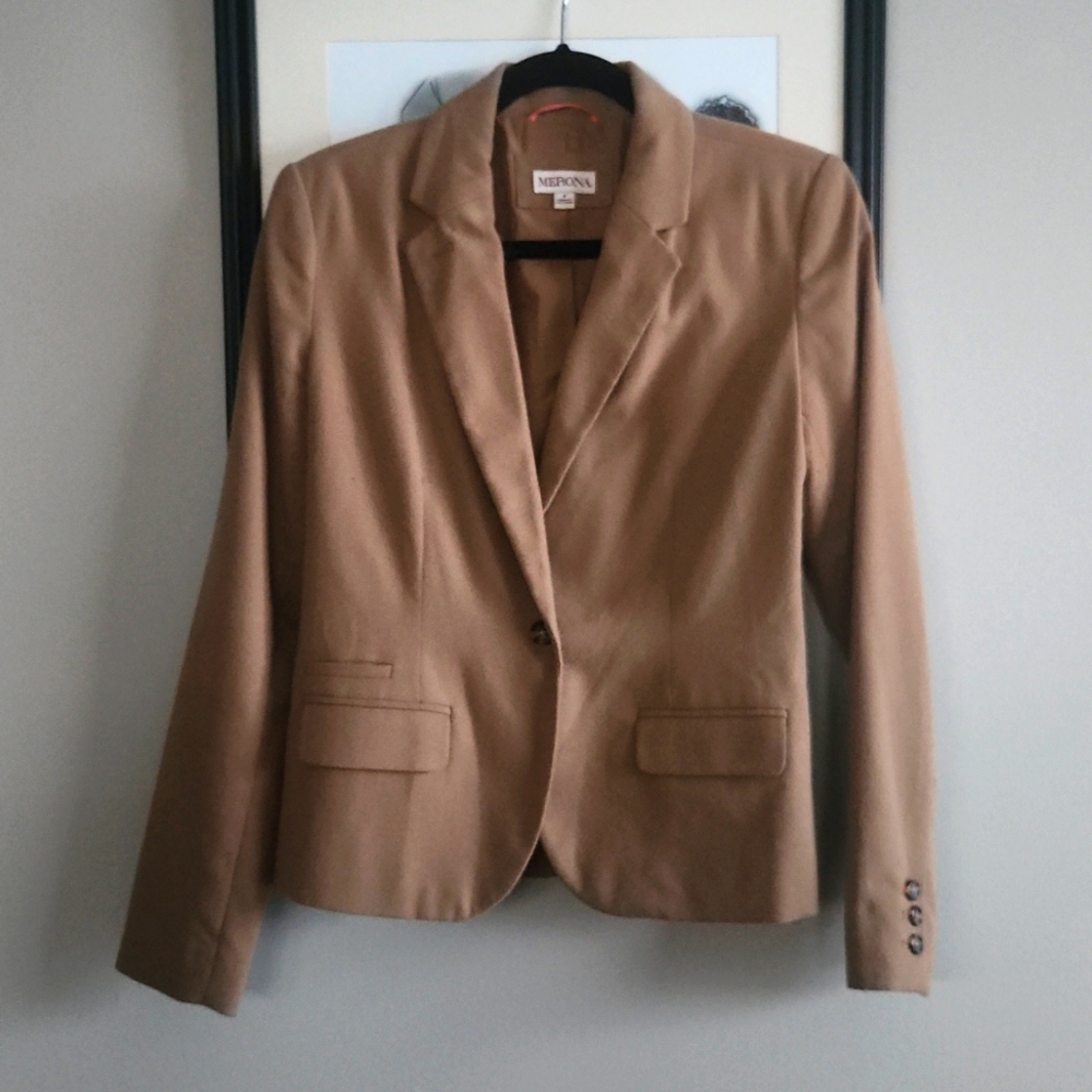 Merona Blazer, Tan size 4